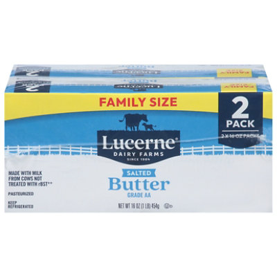 Lucerne Butter Sweet Cream Quarters 2 Pack 2 Pound - 2 LB - Image 3