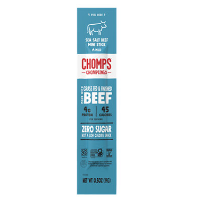 Chomplings Sea Salt Beef Stick 6ct - 6 CT - Image 3