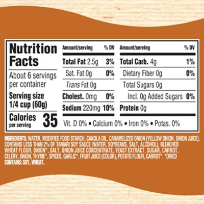 Heinz HomeStyle Caramelized Onion and Thyme Gravy - 12 Oz - Image 6