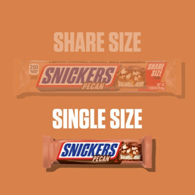 Snickers Pecan Singles Candy Bar - 1.41 Oz - Image 2