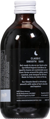 Groundwork Organic Cold Brew Classic Unsweetened Coffee 10.1 Oz - Image 6