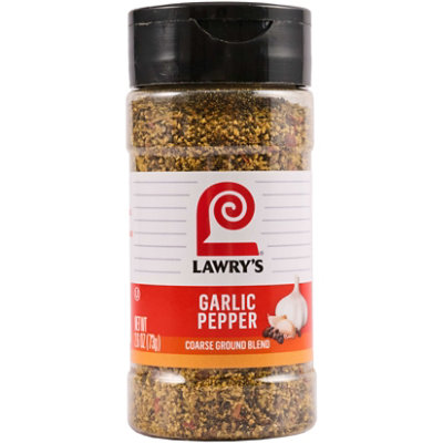 Lawry's Garlic Pepper Coarse Ground - 2.6 OZ - Image 1