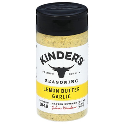 Kinders Lemon Butter Garlic Seasoning 5.6 Oz - 5.6 OZ - Image 3