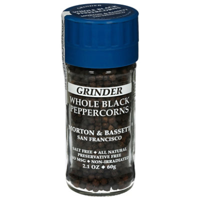 M&b Grinder Whole Black Peppercorns - 2.1 OZ - Image 3