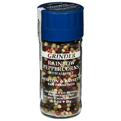M&b Grinder Rainbow Peppercorns - 1.9 OZ