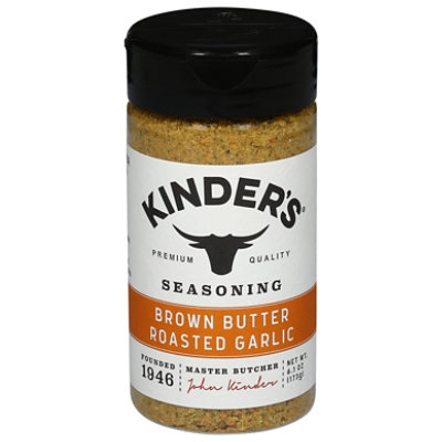 Kinder's Roasted Garlic Brown Butter Seasoning 6.1 Oz - 6.1 OZ - Image 3