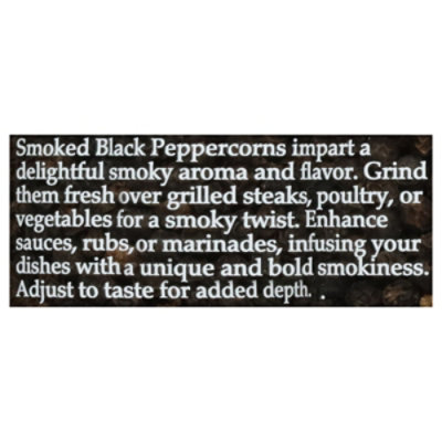 M&b Grinder Smoked Whole Black Peppercorns - 2 OZ - Image 5