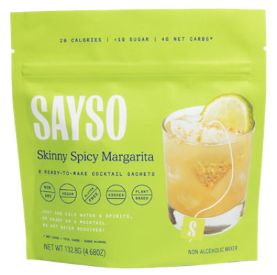 Sayso Skinny Spicy Margarita 4.68 Oz - 4.68 OZ - Image 1