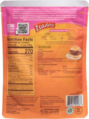 Isadora Entree Pollo Con Mole - 8.8 OZ - Image 5