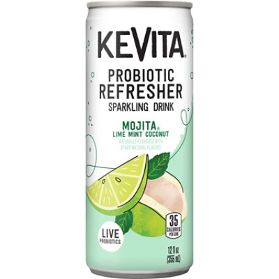 Kevita Lime Mint Coconut Sparkling - 12 Oz - Image 3