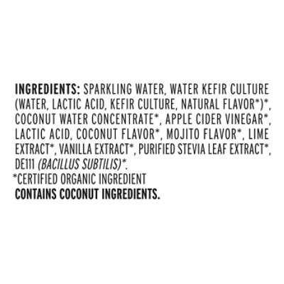 Kevita Lime Mint Coconut Sparkling - 12 Oz - Image 4