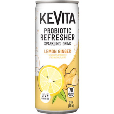 Kevita Lemon Ginger Sparkling - 12 Oz - Image 2