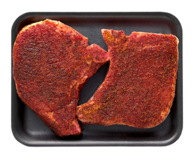 Pork Chop Bone In Smokey Hot Seasoning - LB - Image 1