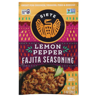 Siete Seasoning Lemon Pepper Fajita - 1 OZ - Image 3