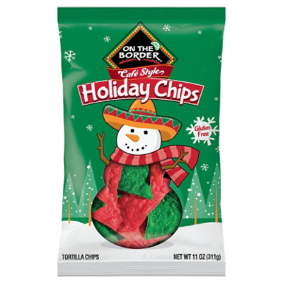 On The Border Holiday Tortilla Chips - Each - Image 2