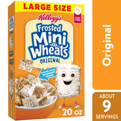 Kellogg's Mini-wheats Cereal Bite Size Frosted 20oz - 18 OZ - Image 2