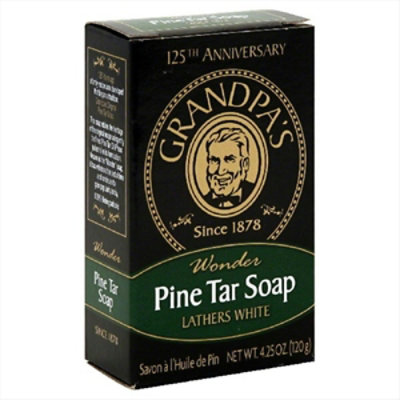 Grandpas SOAP BAR PINE TAR-4.25 OZ -Pack of 1 - Image 1