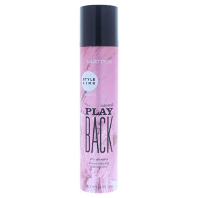 Matrix 3.4 oz Style Link Mineral Play Back Dry Shampoo for Unisex - Image 1