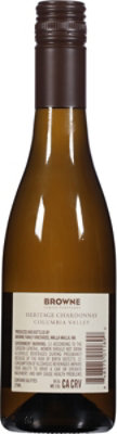 Browne Family Vineyards Chardonnay Heritage Wine - 375 ML - Image 3
