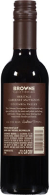 Browne Family Vineyards Cabernet Sauvignon Heritage Wine - 375 ML - Image 3