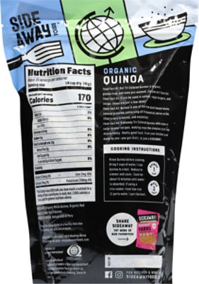 Sideaway Foods Quinoa Tri Organic - 32 OZ - Image 6