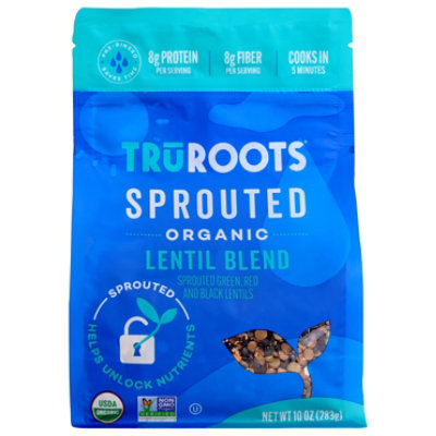 Truroots Lentil Blend Sprouted - 10 OZ - Image 3