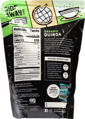 Sideaway Foods Grain Quinoa Organic - 32 OZ - Image 6