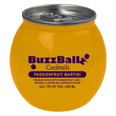 Buzz Ballz Passion Fruit Martini - 200 ML - Image 1
