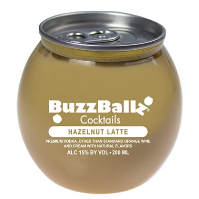Buzz Ballz Hazlenut Latte 200 Ml - 200 ML - Image 1