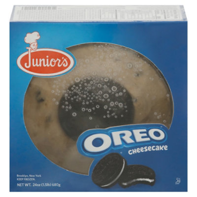 Juniors Oreo Cheesecake 6 Inch - 1.5 LB - Image 1