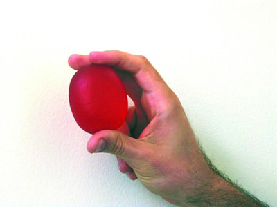 Cando Exercise Ball Red Light, 2 x 2 x 2 For Use in Hot or Cold Therapy - Image 2