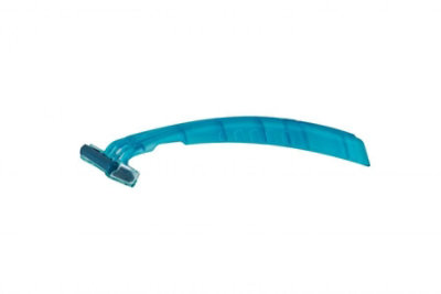 DawnMist Triple Play Razor, Plastic Handle, Triple Blade, Pivot Head, Lubricated Strip, Disposable, Teal, 500 Count - Image 1