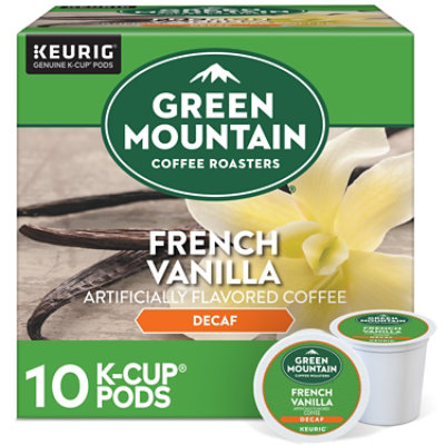 Green Mountain Coffee Roasters French Vanilla Decaf, 10ct - 10 CT - Image 1