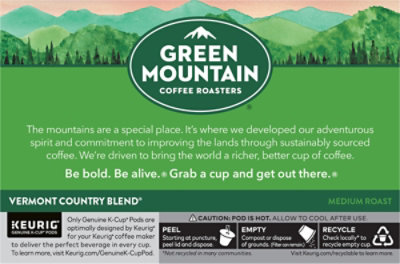 Green Mountain Coffee Roasters Vermont Country Blend 10ct - 10 CT - Image 5