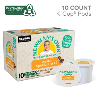 Newman's Own Organics Newman's Special Blend Decaf, 10ct - 10 CT - Image 3