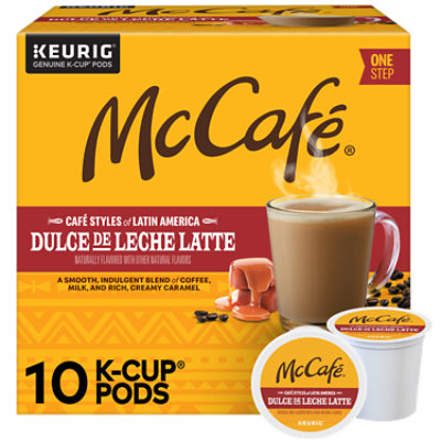 Keurig McCafe Dulce De Leche Latte K Cup Pods - 10 Count - Image 1