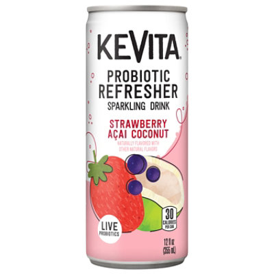 Kevita Strawberry Acai Sparkling - 12 Oz - Image 3