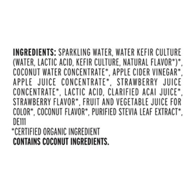 Kevita Strawberry Acai Sparkling - 12 Oz - Image 4