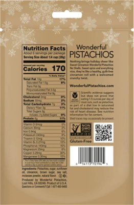 Wonderful No Shell Sweet Cinnamon Pistachios - 5.5 OZ - Image 5