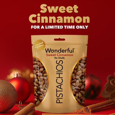 Wonderful No Shell Sweet Cinnamon Pistachios - 5.5 OZ - Image 5