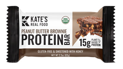 Kate's Peanut Butter Brownie Protein Bar - 2.2 OZ - Image 1