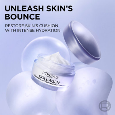 L'Oreal Paris Collagen Moisture Filler Facial anti-aging Moisturizer - 1.7 Fl. Oz. - Image 3