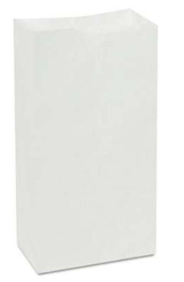 Grocery Bag General White Paper #6 500 count - Image 1