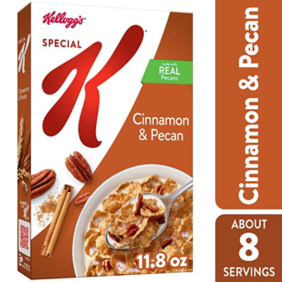 Kellogg's Special K Cereal Cinnamon Pecan 11.8oz - 11.8 OZ - Image 1