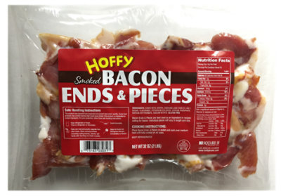 Hoffy Bacon Ends & Pieces, 32 Oz - 2 LB - Image 1