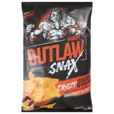 Outlaw Snax Crazy Queso 10oz - 10 OZ - Image 1