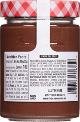 Bonne Maman Chocolate Hazelnut Spread 12.7oz - 12.7 OZ - Image 6