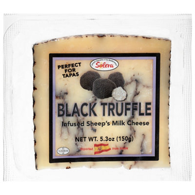 Solera Cheese Sheep Milk Black Truffle - 5.3 OZ - Image 2