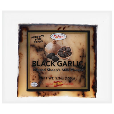 Solera Cheese Sheep Milk Black Garlic - 5.3 OZ - Image 2