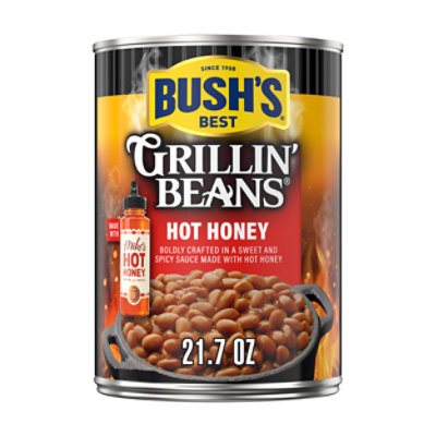 Bushs Hot Honey Grillin Beans - 21.7 OZ - Image 1